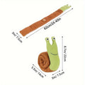 Dog Snuffle Toy Snail Fleece Hide and Seek Slow Feeder - view 3