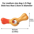 Dog Teething Stick Holder for Bully Sticks - Durable Nylon Chew Toy - view 3