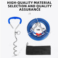 Dog Tie Out Stake Kit with 10 m Cable for Small and Medium Dogs - view 4