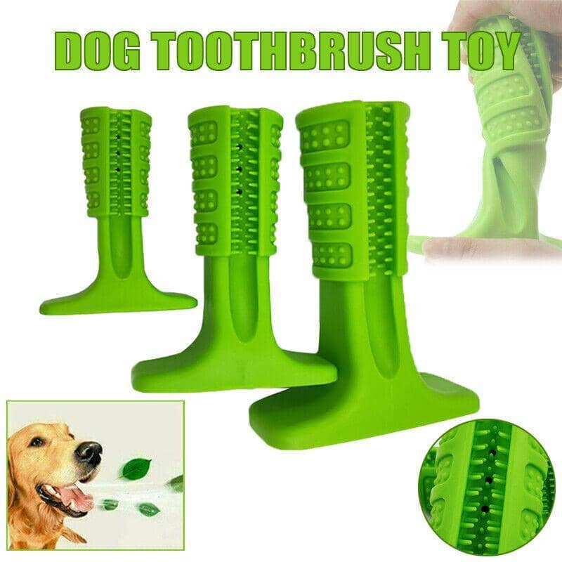 Dog Toothbrush Chew Toy Clean Teeth Brushing Stick - Large (17.5 x 13 x 5.2 cm) - view 2