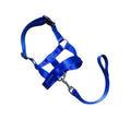 Dog Training Head Collar Halter, Stop Pulling - Blue, Size M (Snout 10-25 cm, Neck 33-40 cm) - view 3