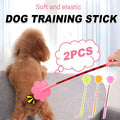 Dog Training Sticks with Soft Paw Head, Pack of 2 - Lime Green - view 2