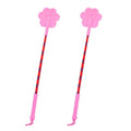 Dog Training Sticks with Soft Paw Head, Pack of 2 - Pink