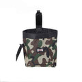 Dog Training Treat Pouch with Clip and Drawstring - Green