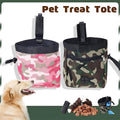 Dog Training Treat Pouch with Clip and Drawstring - Green - view 2
