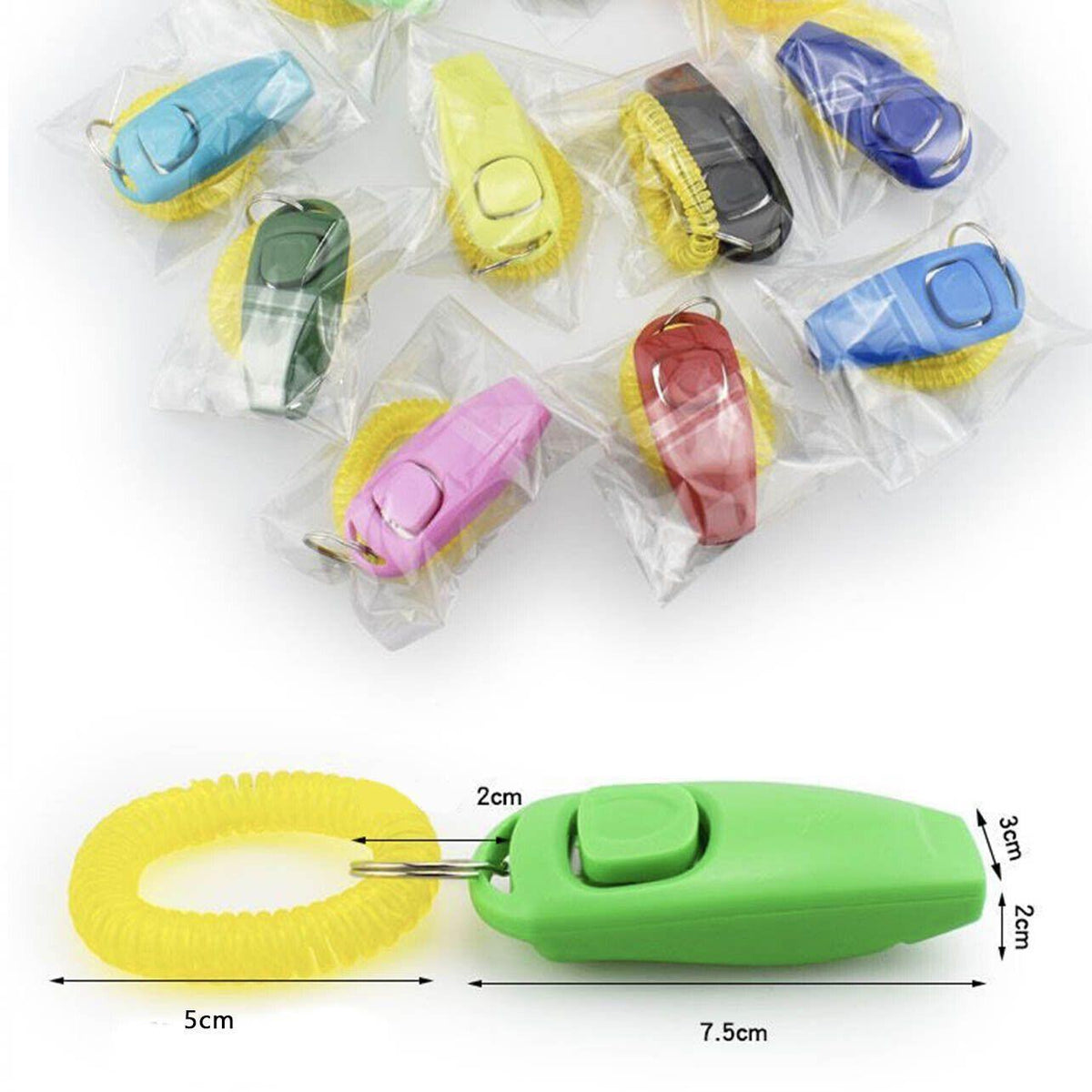 Dog Training Whistle and Clicker Combo - Green - view 4