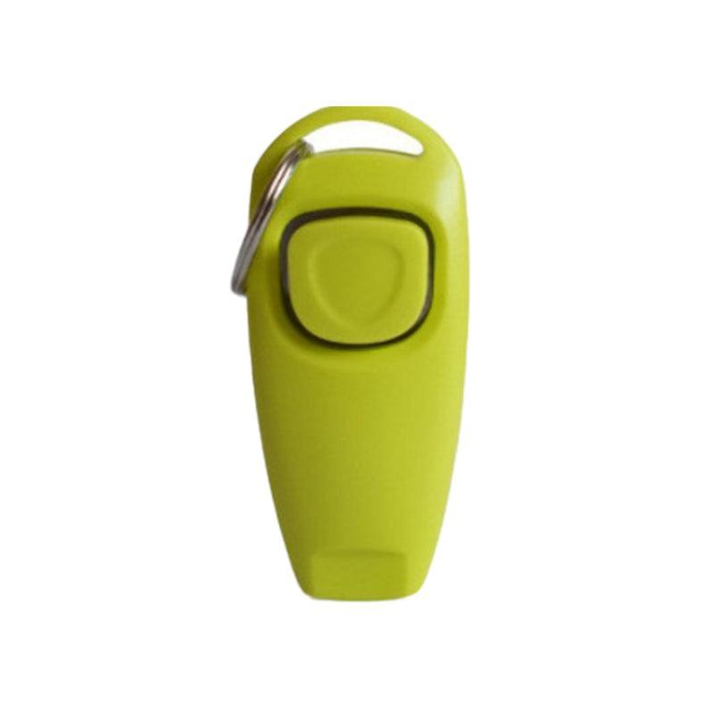 Dog Training Whistle and Clicker Combo - Light Green