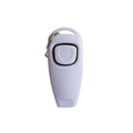 Dog Training Whistle and Clicker Combo - White