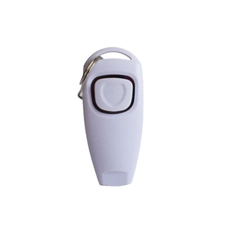Dog Training Whistle and Clicker Combo - White