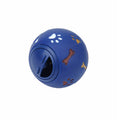Dog Treat Ball Puzzle Feeder Toy for Mental Stimulation - Small (7.5cm), Blue