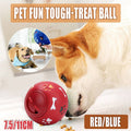 Dog Treat Ball Puzzle Feeder Toy for Mental Stimulation - Small (7.5cm), Blue - view 2