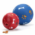 Dog Treat Ball Puzzle Feeder Toy for Mental Stimulation - Small (7.5cm), Blue - view 3