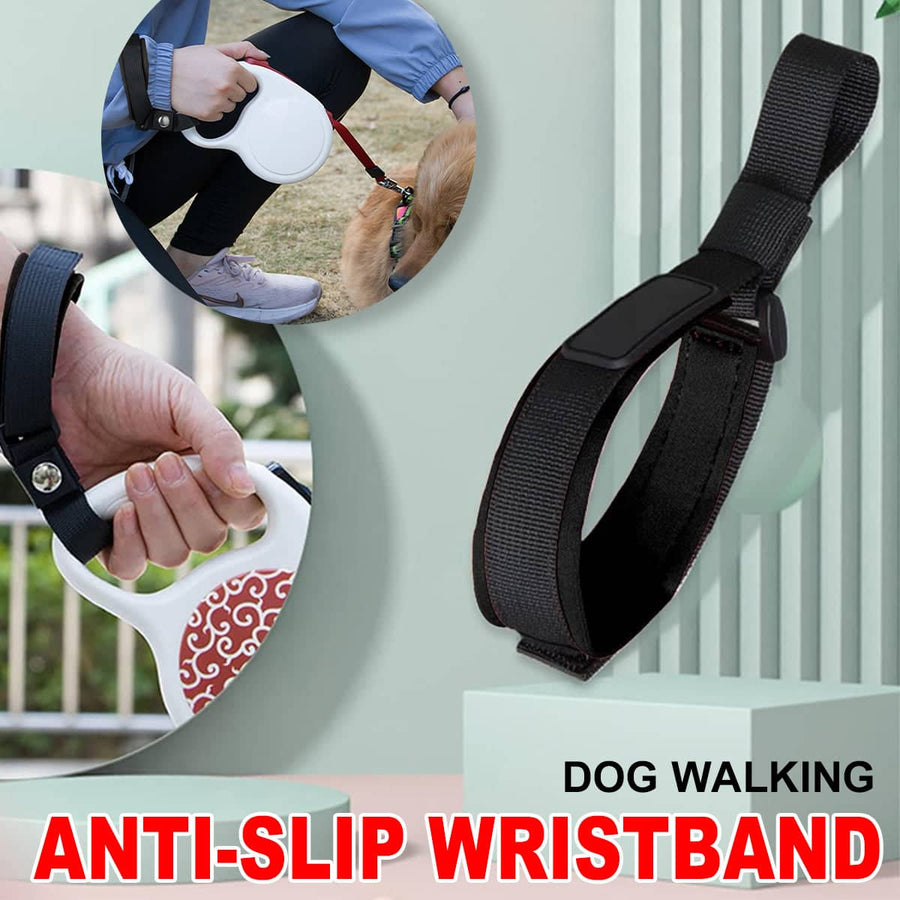 Dog Walking Wristband Anti Slip Dog Leash Handle Elastic Safety Hands Free
