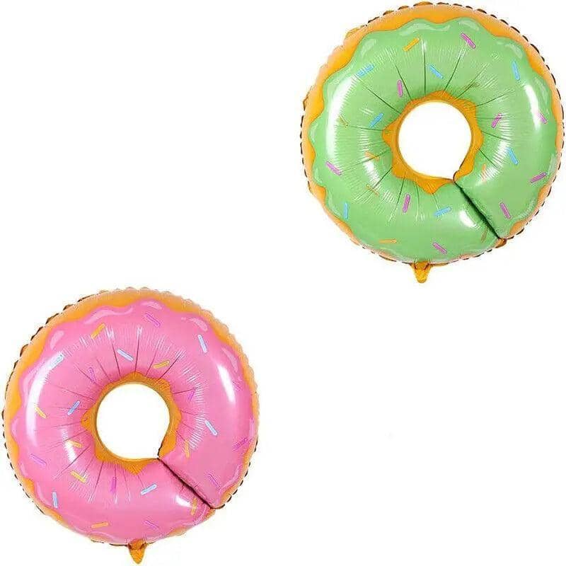 Donut Foil Balloon with Sprinkles, 75 x 70 cm - Green - view 4