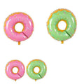 Donut Foil Balloon with Sprinkles, 75 x 70 cm - Green - view 5