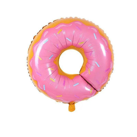 Donut Foil Balloon with Sprinkles, 75 x 70 cm - Pink