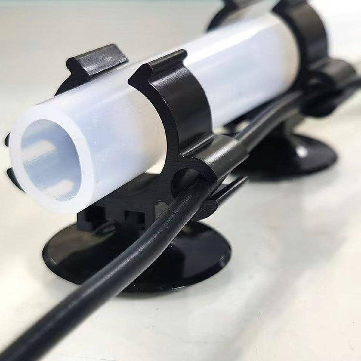 Double Buckle Aquarium Suction Cup Tube Holders - Small (6 mm Holder), Pack of 10 - view 5