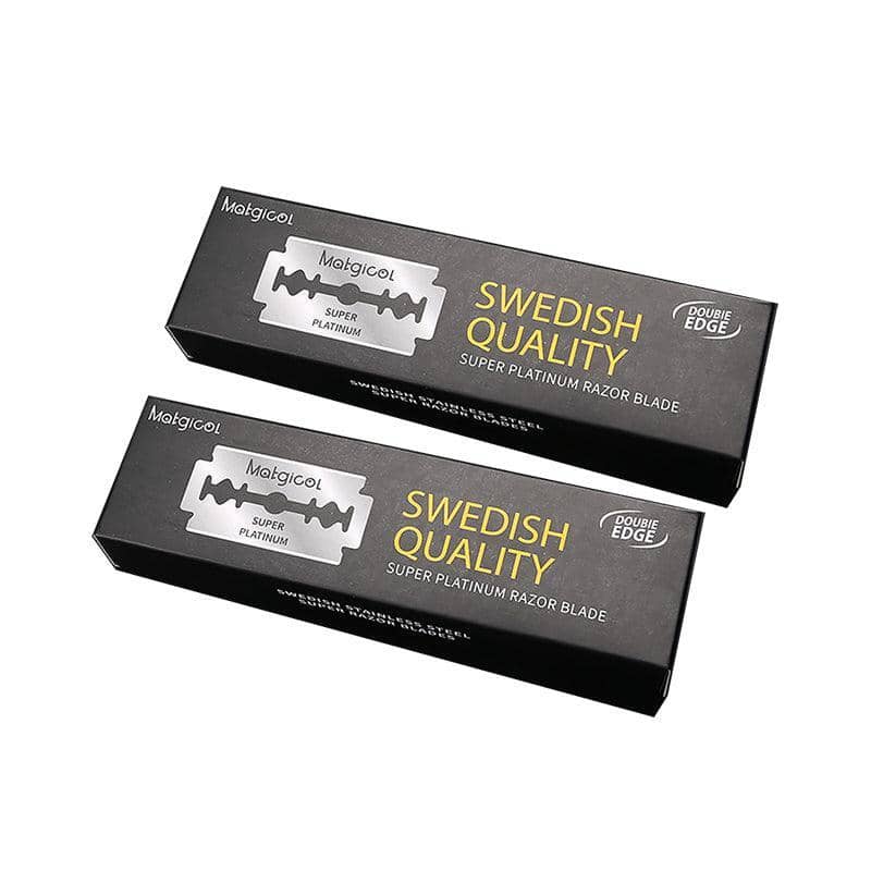 Double Edge Safety Razor Blades Super Stainless Steel for Shaving - Pack of 100 - view 3