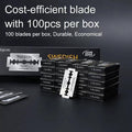 Double Edge Safety Razor Blades Super Stainless Steel for Shaving - Pack of 100 - view 4
