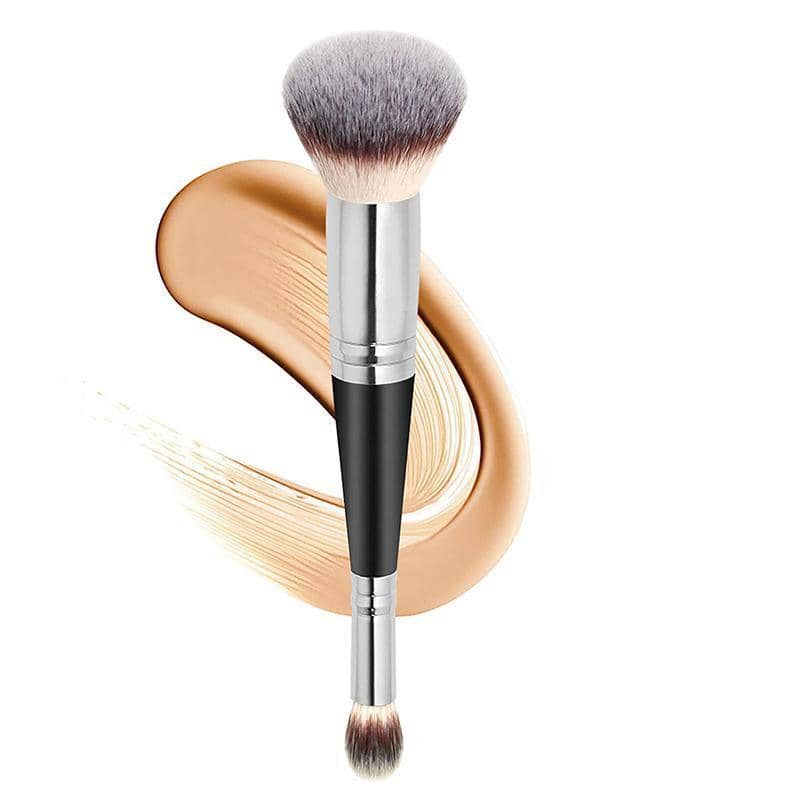 Double Ended Makeup Brush for Foundation, Powder and Eyeshadow - view 3