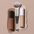 Double Ended Makeup Brush for Foundation, Powder and Eyeshadow - view 4
