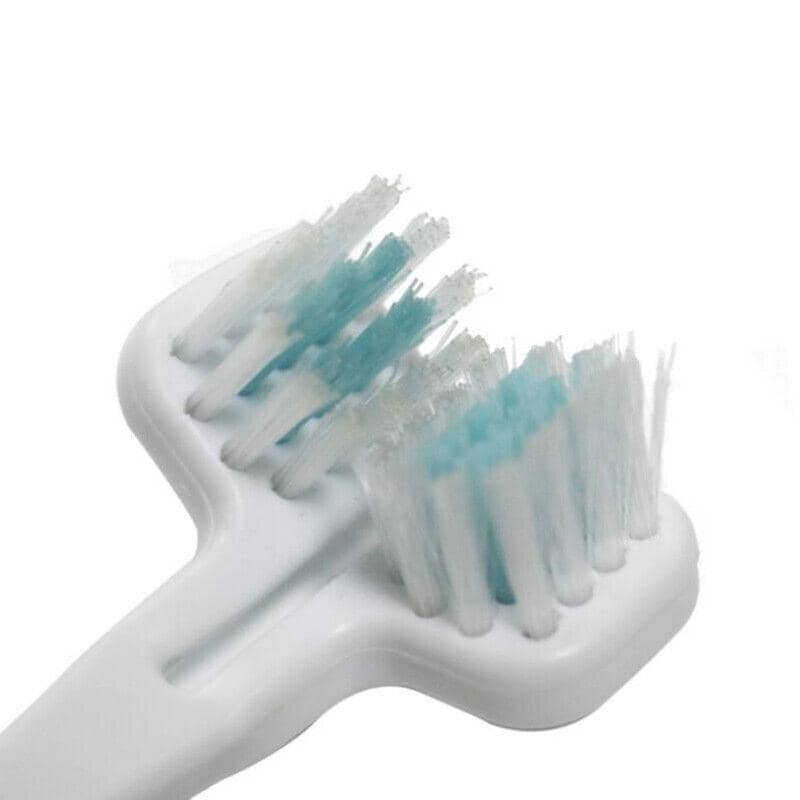 Double Head Dog and Cat Toothbrush with Soft Bristles - 17 cm