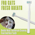 Double Head Dog and Cat Toothbrush with Soft Bristles - 17 cm - view 3