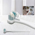 Double Head Dog and Cat Toothbrush with Soft Bristles - 17 cm - view 5