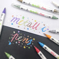 Double Head Shimmer Marker Pen for Albums and Doodles - Blue - view 6