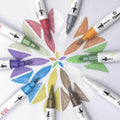 Double Head Shimmer Marker Pens for Photo Albums - 10 Colour Set - view 5