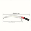 Double Hook Curved Pruning Saw 59.5 cm with Pole Socket for High Branches - view 3