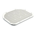 Double Layer Anti Spill Cat Litter Mat - Light Grey