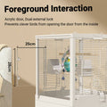 Double Layer Bird Cage Metal Villa Large Aviary for Parrot Indoor Use - view 4