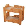 Double Layer Cat Scratcher Bed with Claw Grinding Nest, Large 55 x 35 x 52 cm - view 2