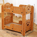 Double Layer Cat Scratcher Bed with Claw Grinding Nest, Large 55 x 35 x 52 cm - view 3