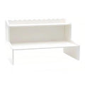 Double Layer Desktop Storage Rack - Large, 47 x 21.5 x 30.5 cm