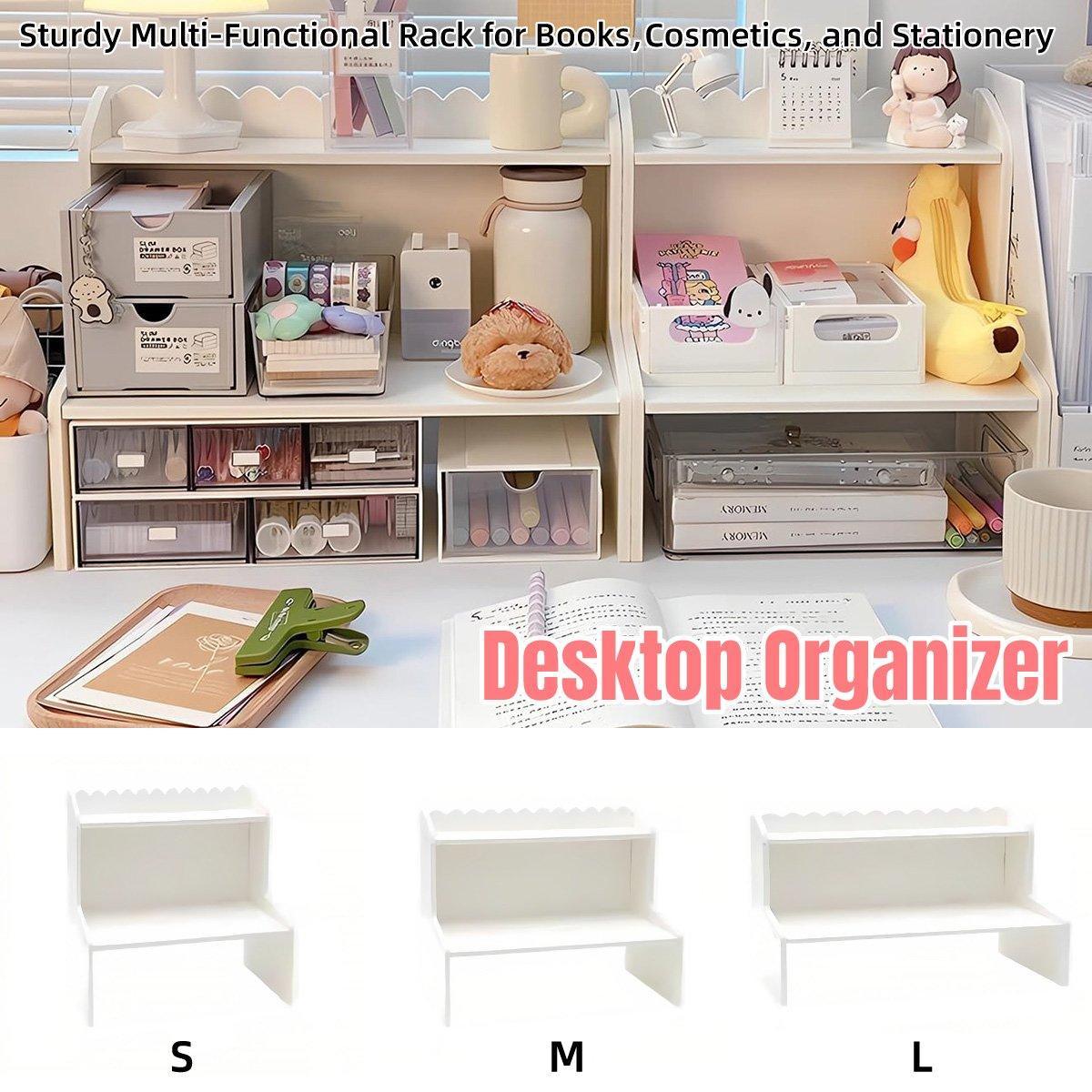 Double Layer Desktop Storage Rack - Small, 27 x 21.5 x 30.5 cm - view 2