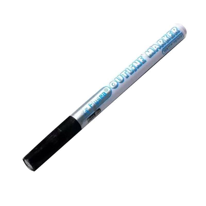 Double Line Outline Marker Pen for Cards and Crafts - Black