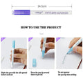 Double Line Outline Marker Pens, Metallic - 8 Colour Set - view 5