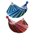 Double Outdoor Hammock with Straps for Camping, 260 x 150 cm - Red - view 3