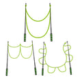 Double Pole Giant Bubble Wand with 3 Bubble Ropes - Blue - view 3