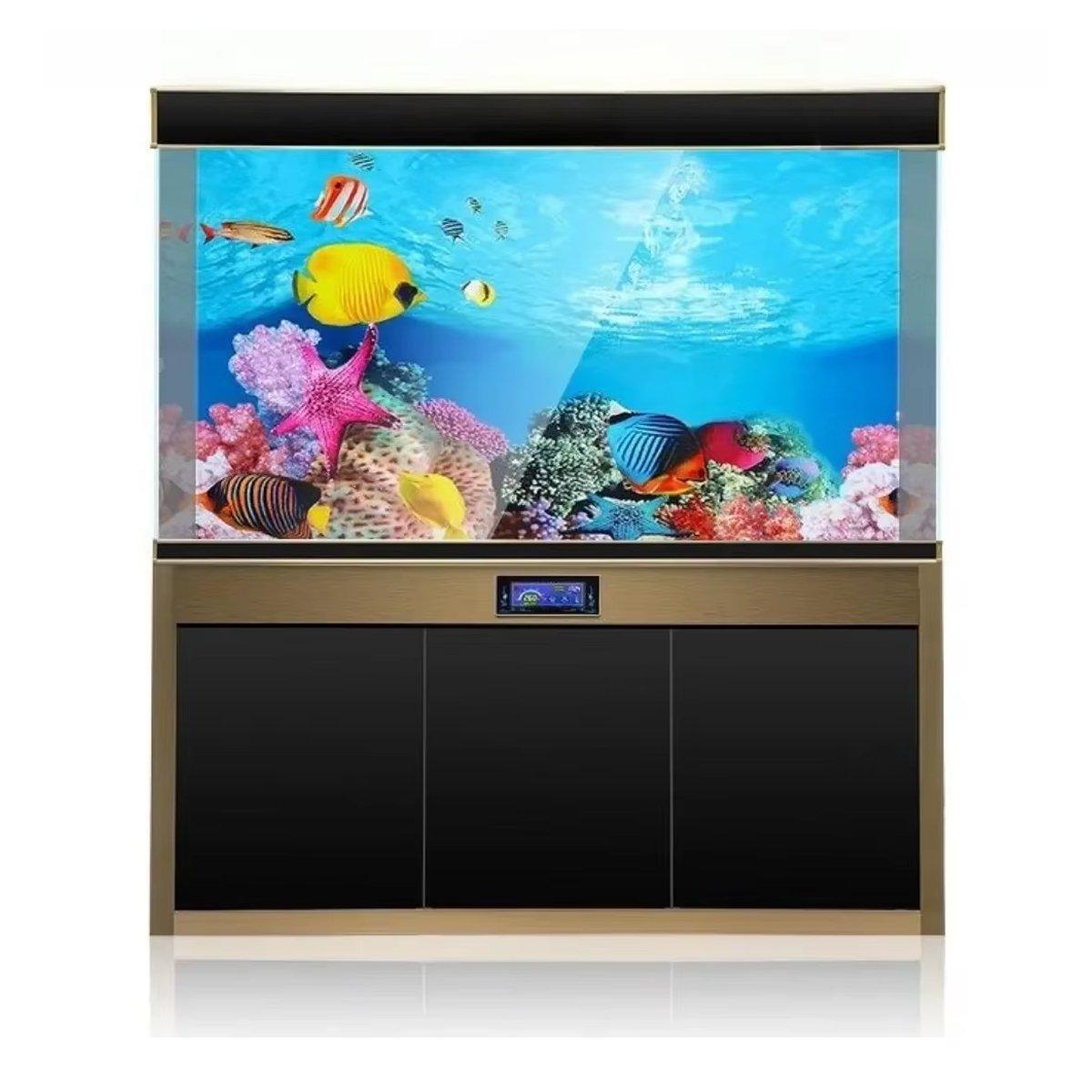 Double-Sided Aquarium Background Poster - Design J, 30 x 62cm - view 12