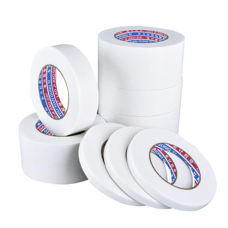 Double Sided Foam Mounting Tape - 20mm x 2.5m, White - view 3