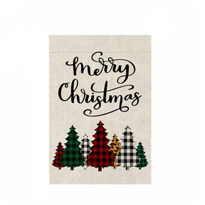 Double Sided Garden Flag 30x45cm, Weatherproof Outdoor Yard Flag - Christmas6