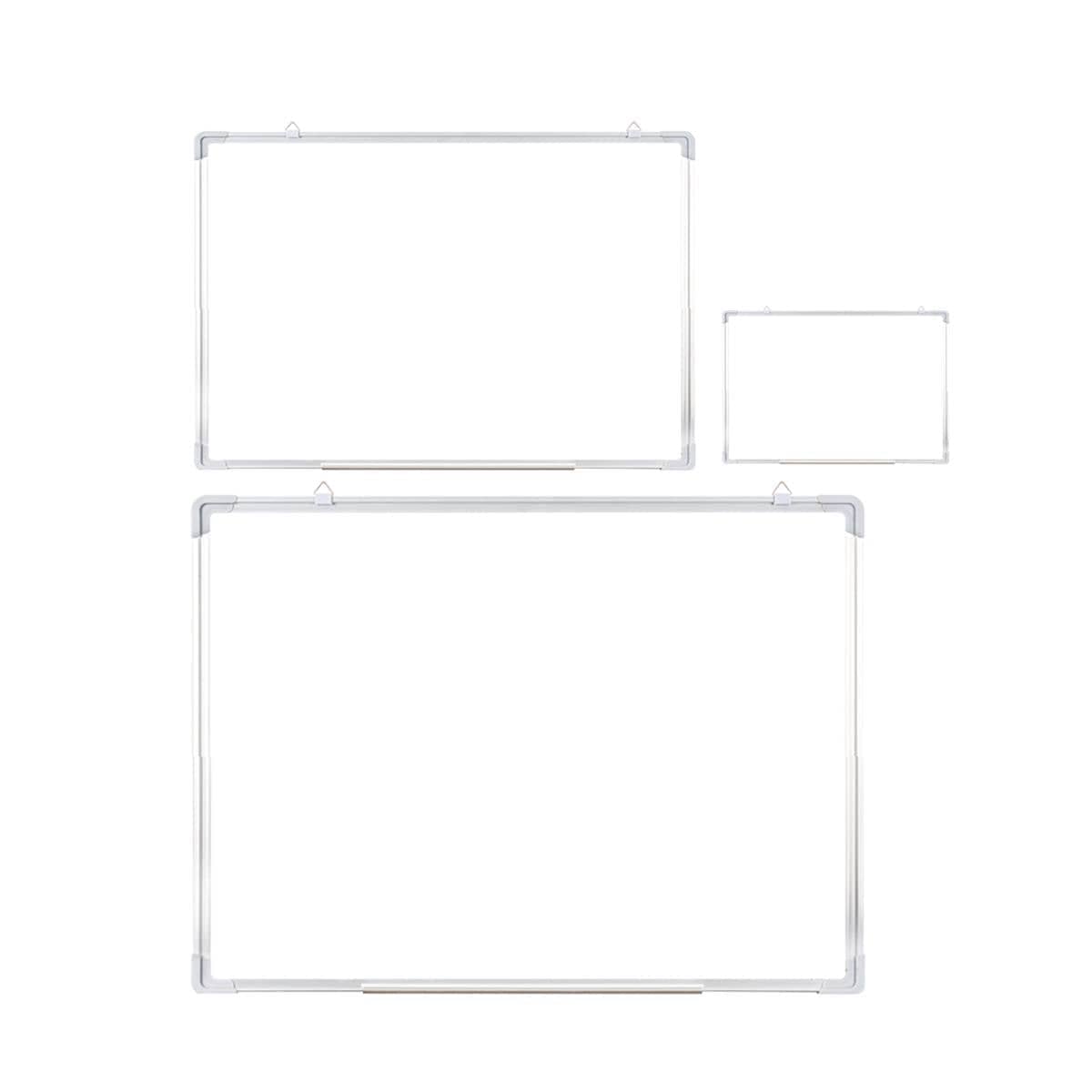 Double Sided Magnetic Whiteboard with Marker Tray - 60 x 90 cm - view 3