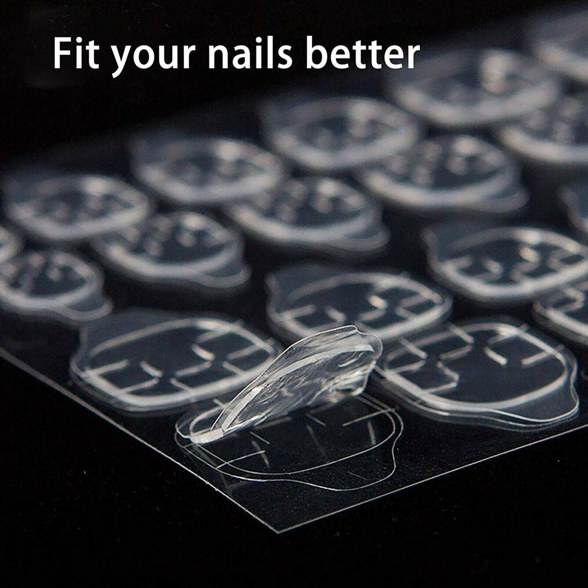 Double Sided Nail Adhesive Stickers - 5 Pack, 120 x Nail Stickers - view 11