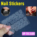 Double Sided Nail Adhesive Stickers - 5 Pack, 120 x Nail Stickers - view 2