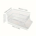 Double Tier Fridge Can Dispenser Drinks Organiser Rack Holds 11 Standard Cans - view 3