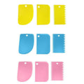 Dough Cutter and Icing Scraper, Set of 3 - Pink - view 3
