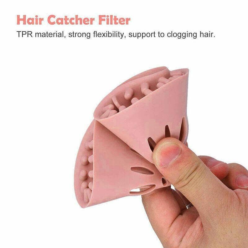 Drain Hair Catcher Cover in TPR - Pink - view 4